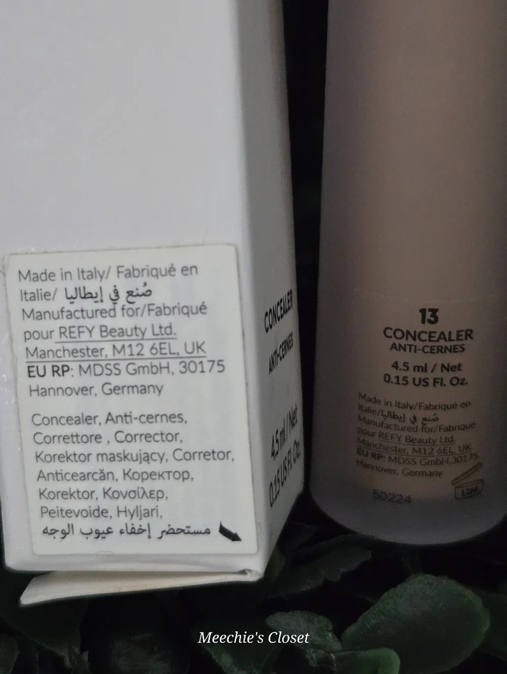 REFY Beauty Hydrating Serum Concealer 13 BNIB Full Size